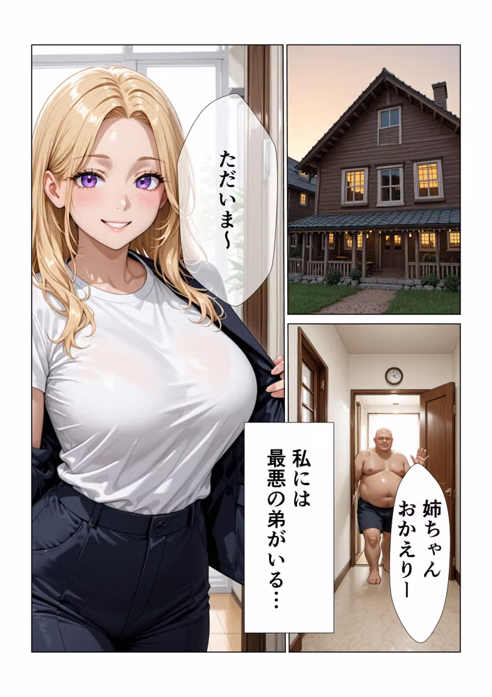 姉エッチ〜俺を嫌う姉と濃厚生ハメセックス〜 hitomiエロ漫画raw サンプル画像001