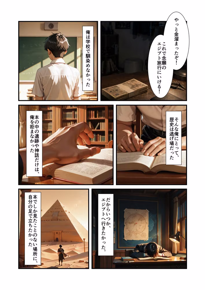 アヌビス様は生贄男子を手放さない hitomiエロ漫画raw サンプル画像004