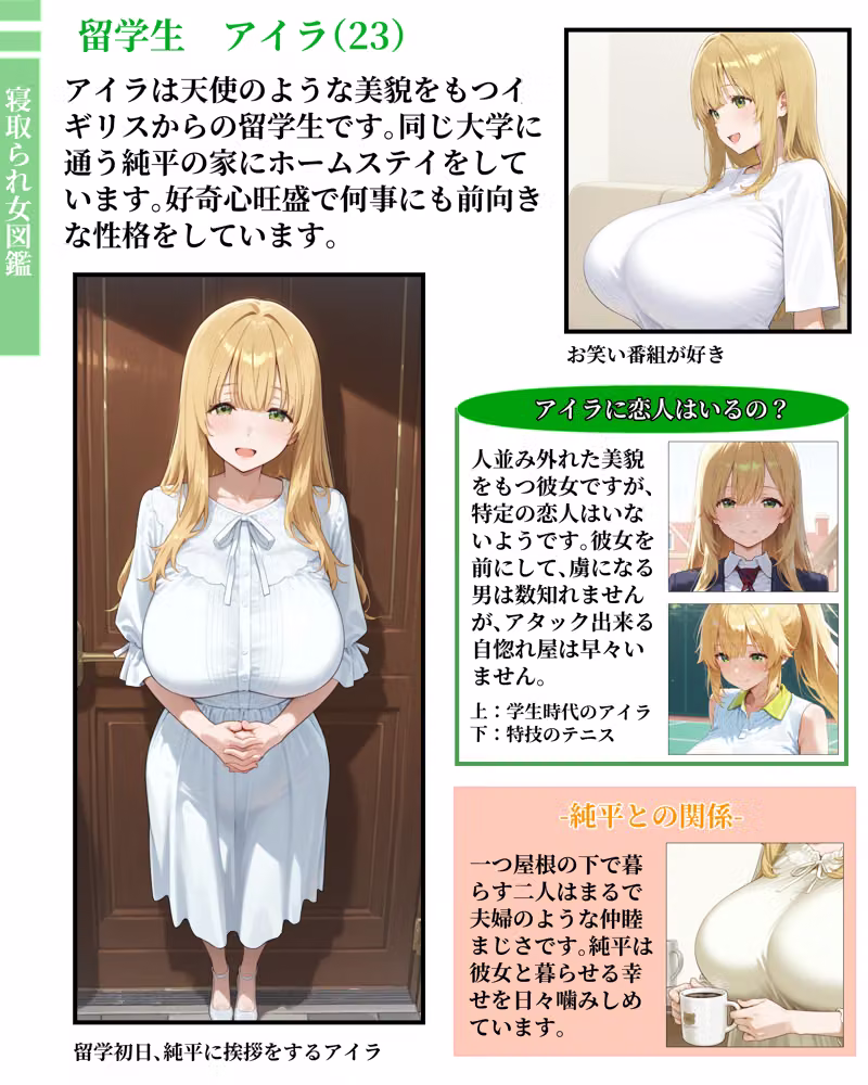 寝取られ女図鑑 アイラ hitomiエロ漫画raw サンプル画像002