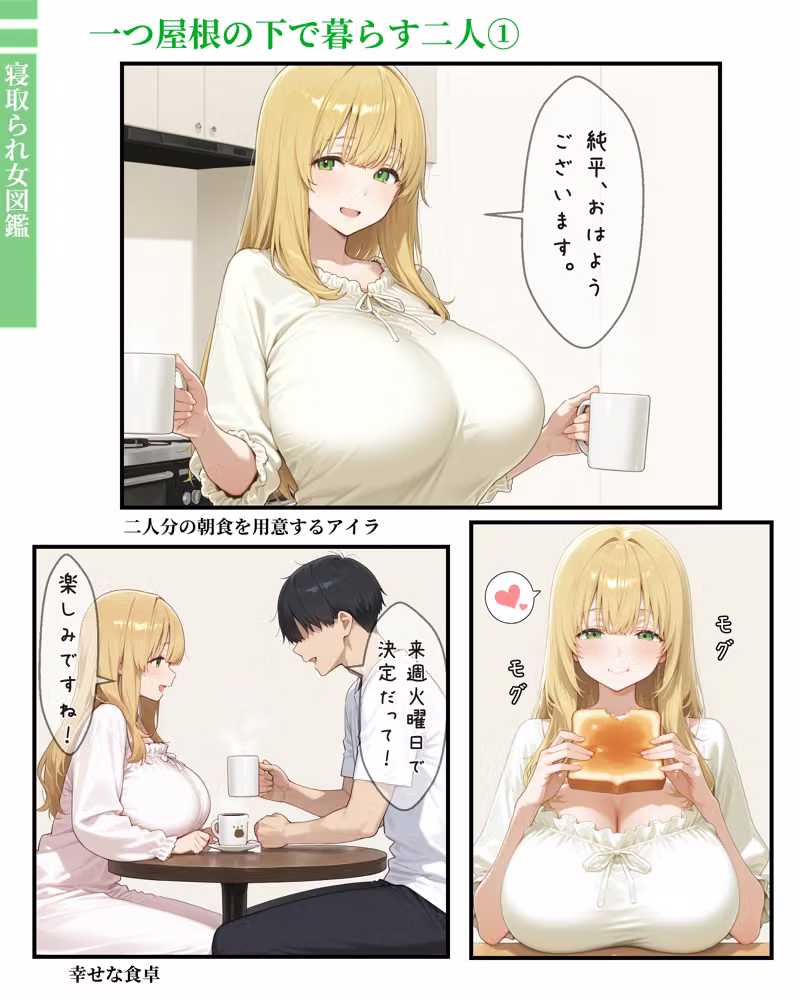 寝取られ女図鑑 アイラ hitomiエロ漫画raw サンプル画像003