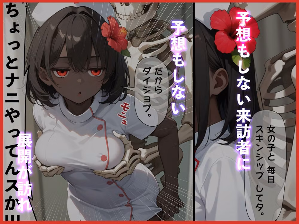 茉希菜のAIスイーツガールズ1【ジト目ナースちゃん編】 hitomiエロ漫画raw サンプル画像003