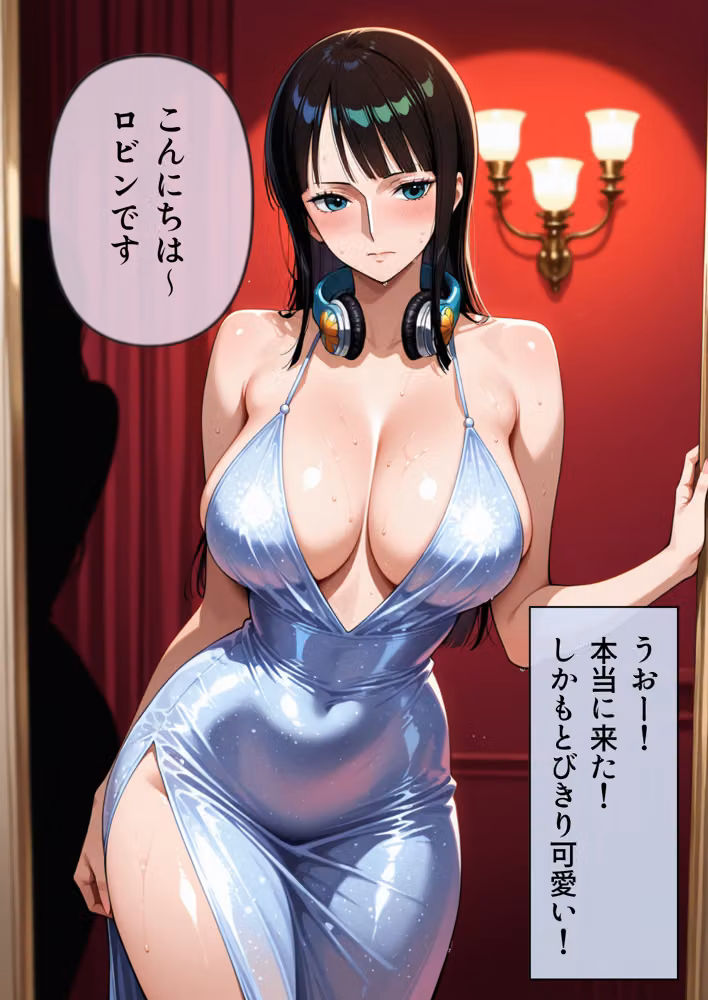ドキドキ！購入店でお楽しみ！ロビン編 hitomiエロ漫画raw サンプル画像009