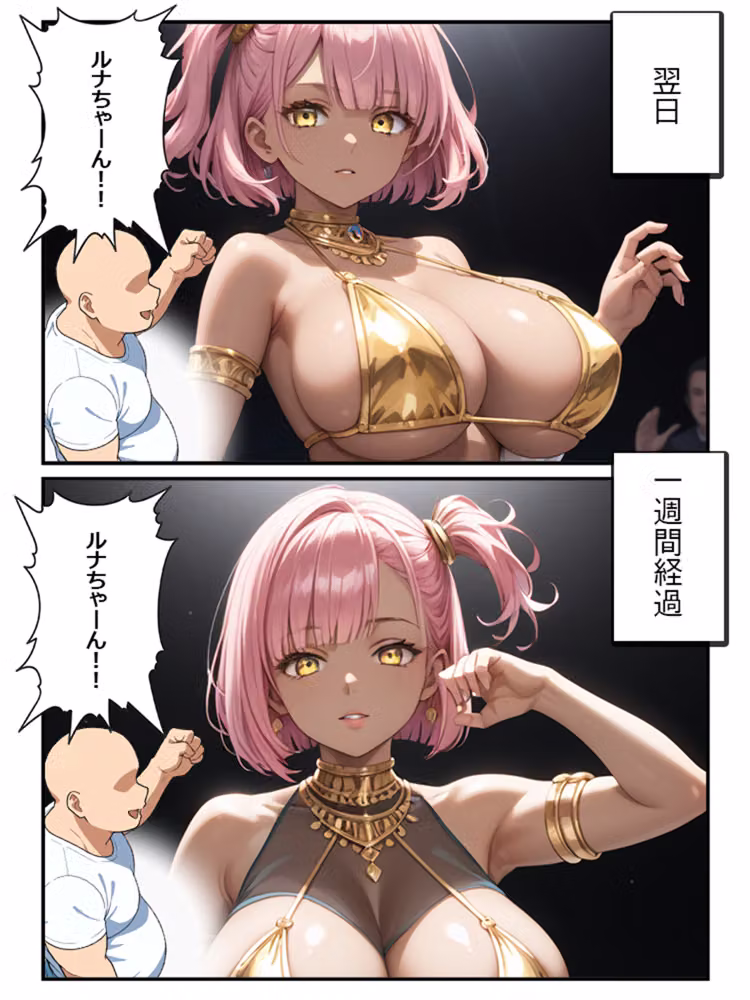 ヨルニオドル 童貞男と褐色ダンサー hitomiエロ漫画raw サンプル画像005