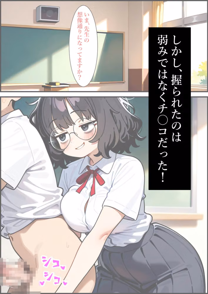 お仕置き狙いの地味子さん【セルフAIリメイクver】 hitomiエロ漫画raw サンプル画像002
