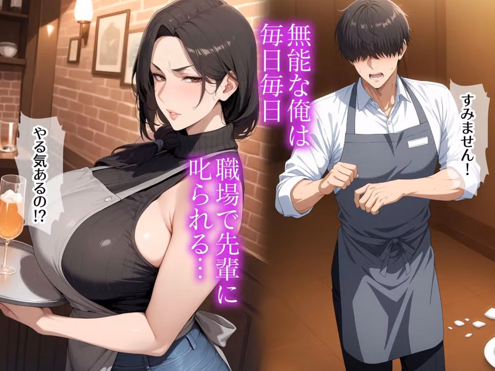 職場の先輩の夜の顔  欲求不満な人妻で卒業  手料理も身体も食べ尽くす hitomiエロ漫画raw サンプル画像002