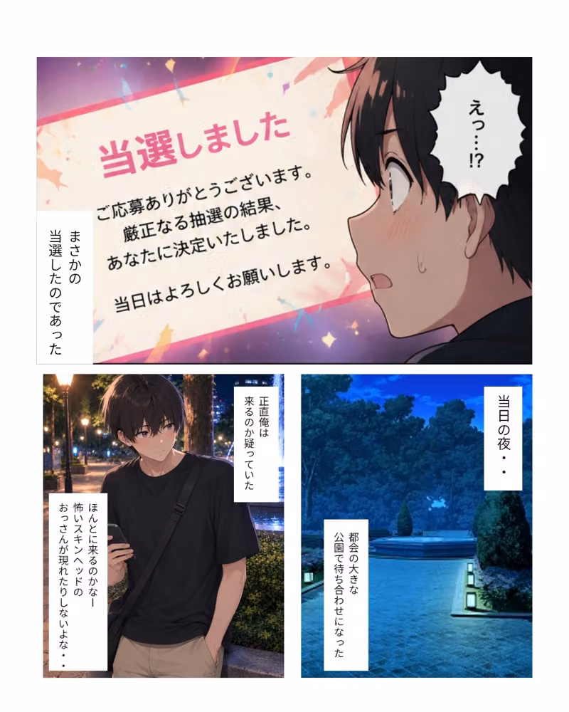 人気裏垢女子のオフパコに行ったら男の娘だった件 hitomiエロ漫画raw サンプル画像002