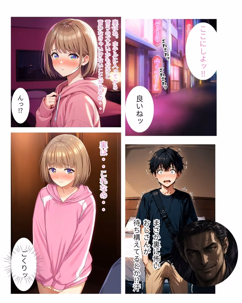 人気裏垢女子のオフパコに行ったら男の娘だった件 hitomiエロ漫画raw サンプル画像006