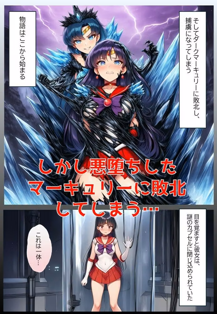 火星戦士の悪堕ち〜セー●ーマーズの受難〜 hitomiエロ漫画raw サンプル画像002