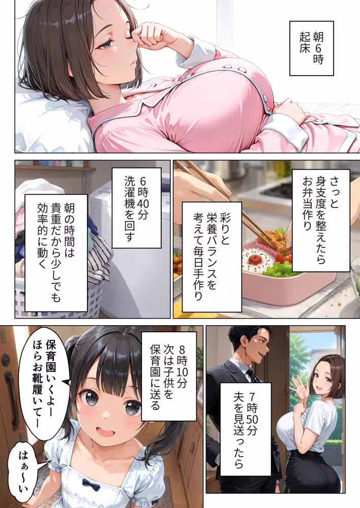 パパ友に弱みを握られ嫌々だったはずなのにデカチンの虜になって中出し懇願してしまいました hitomiエロ漫画raw サンプル画像002