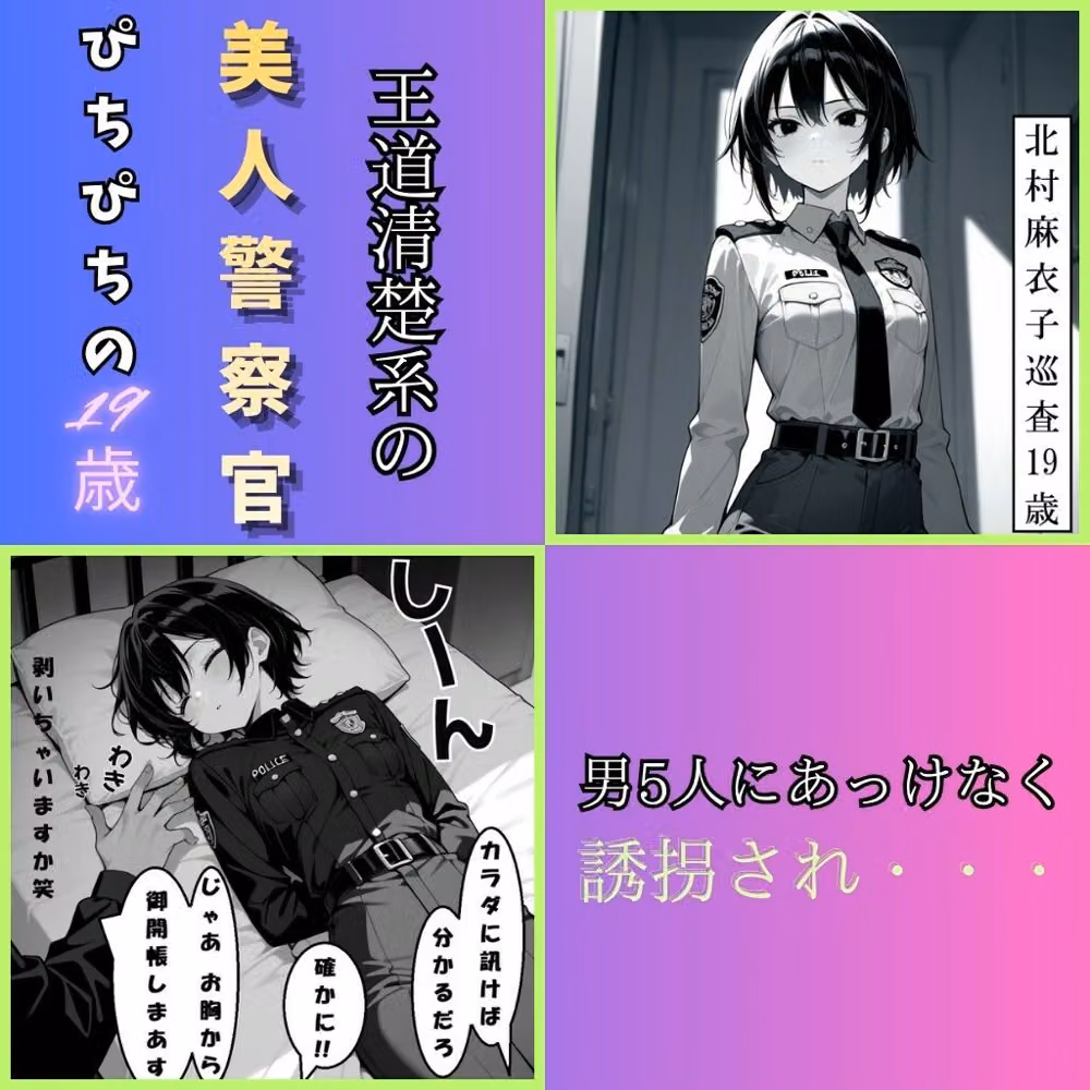 【強●妊娠/人生終了】職務中の女性警察官が誘拐され、孕ませレ●プされ続ける鬼畜胸糞物語（後編） hitomiエロ漫画raw サンプル画像002