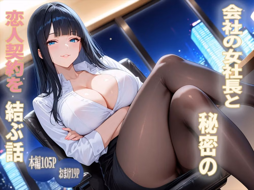 会社の女社長と秘密の恋人契約を結ぶ話 hitomiエロ漫画raw サンプル画像001