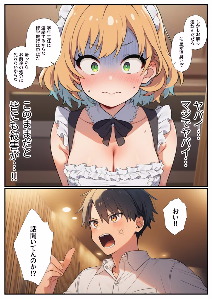 修学旅行のコスプレパーティでハメを外した教え子に生ハメ指導 hitomiエロ漫画raw サンプル画像006