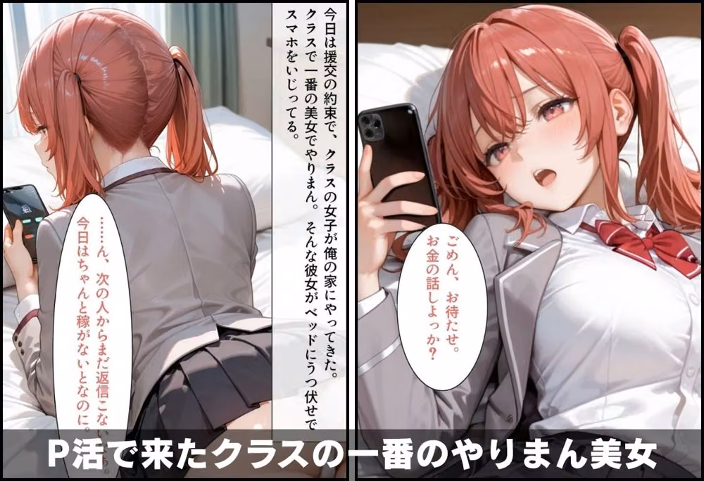 パパ活やりまん女子校生 〜約束は挿入だけなのに孕ませ本番中出しセックス〜 hitomiエロ漫画raw サンプル画像001