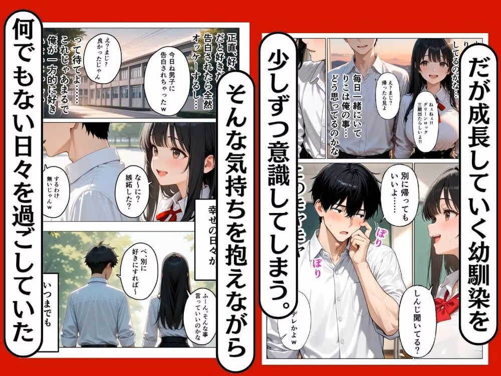 幼馴染の彼女が寝取られた話。 hitomiエロ漫画raw サンプル画像002