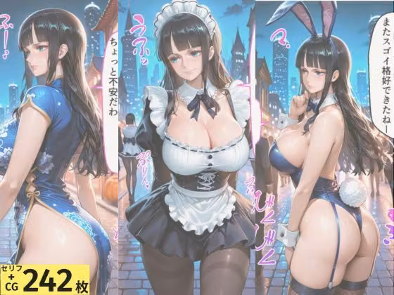 ヒロインとコスプレエッチ 〜ワ◯ピース ロビン編〜 hitomiエロ漫画raw サンプル画像001