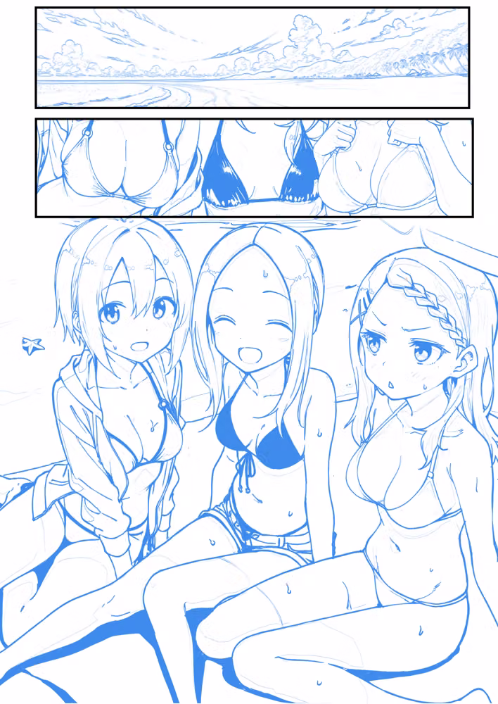 海の家のエトセトラ 2 hitomiエロ漫画raw サンプル画像012