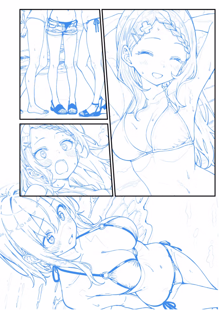 海の家のエトセトラ 2 hitomiエロ漫画raw サンプル画像021