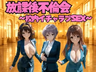 放課後不倫会 〜校内イチャラブSEX〜 涼？？ハルヒの憂鬱編