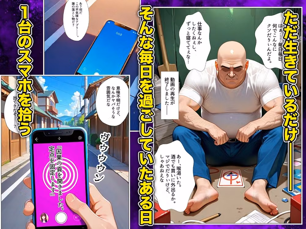 催●スマホおじさん〜女子校生孕ませ中出しハーレム化計画 SA〇 編 hitomiエロ漫画raw サンプル画像001