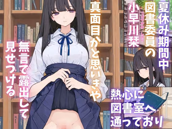 おとなしい図書委員と二人きりになったらなんでもしてくれた hitomiエロ漫画raw サンプル画像001