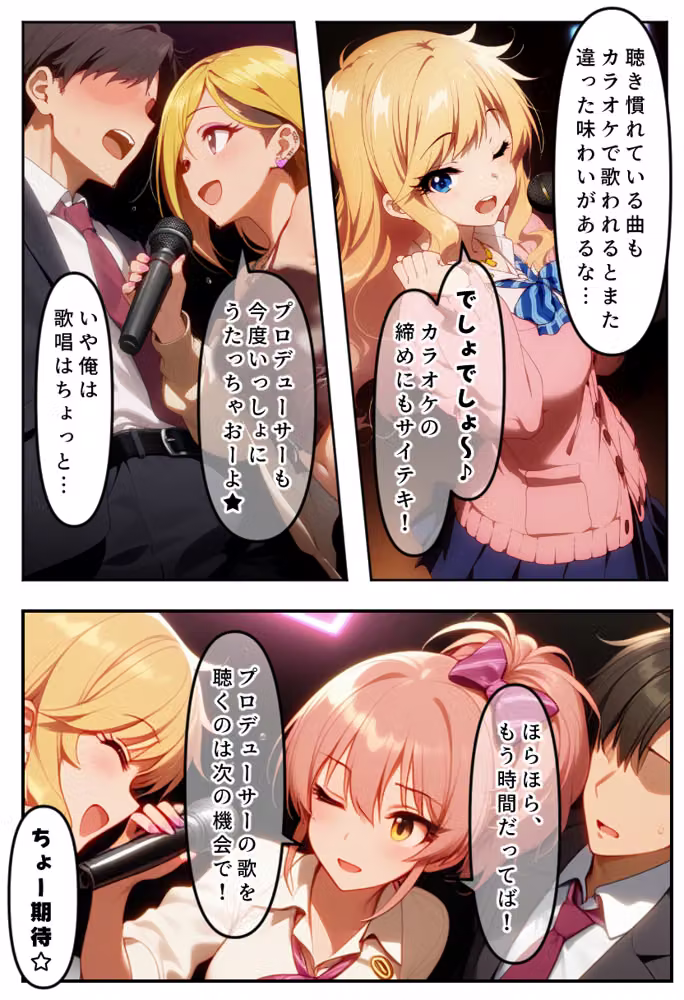発情アイドルとペロリストP。ギャルのアソコは潮吹きドリンクバー★ hitomiエロ漫画raw サンプル画像005