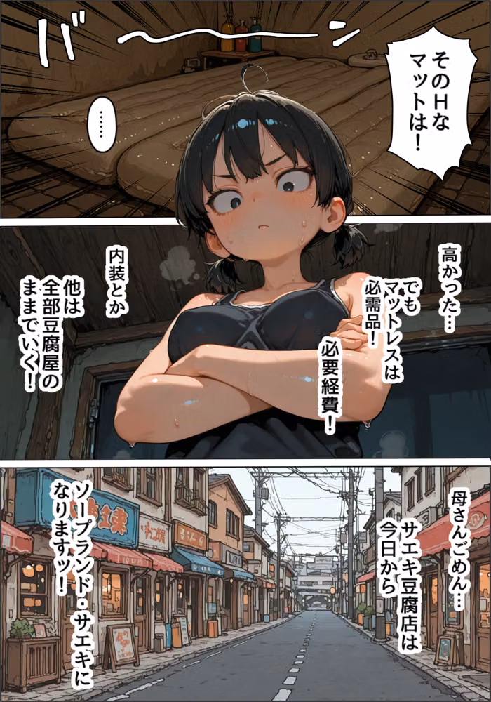 サエキさんちは風俗店〜商店街の豆腐屋が地域No.1のソープ店になるまで〜 hitomiエロ漫画raw サンプル画像010