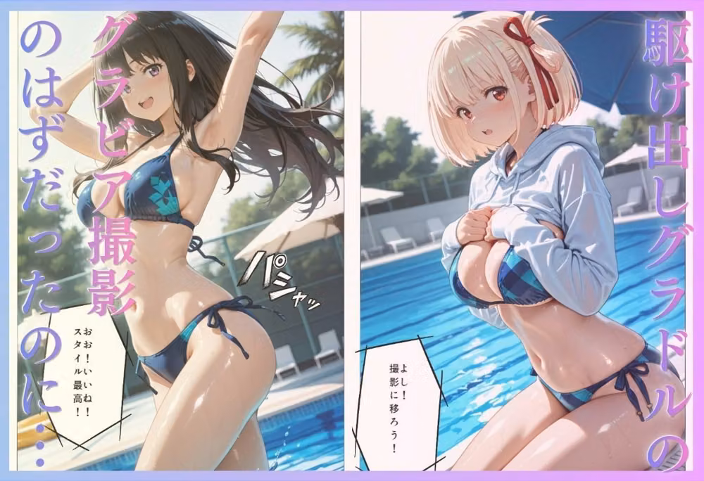 「君は絶対に売れるよ」甘い言葉で誘われたグラドルが、知らないうちにAVデビューさせられていた話 hitomiエロ漫画raw サンプル画像001