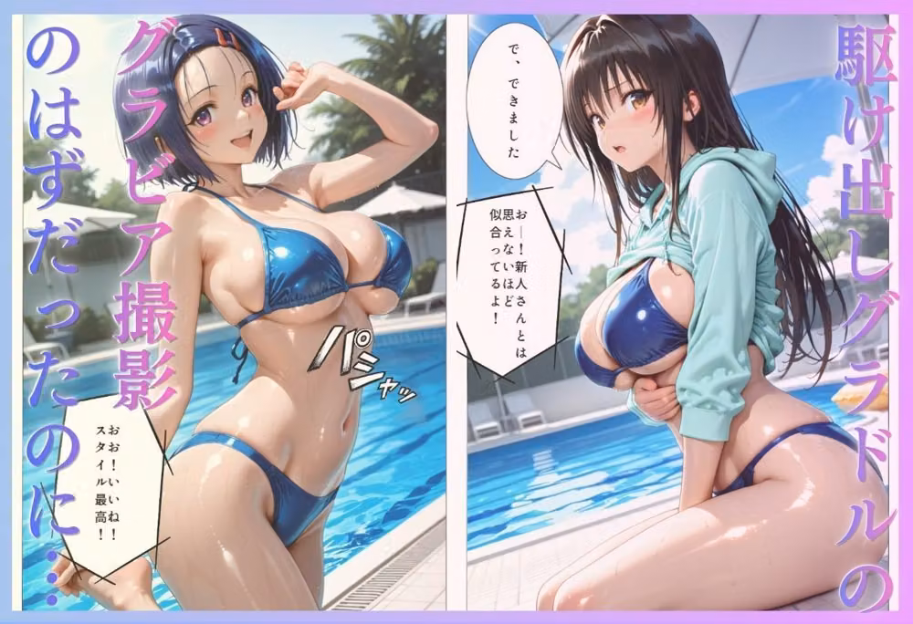「君は絶対に売れるよ」甘い言葉で誘われたグラドルが、知らないうちにAVデビューさせられていた話VOL2 hitomiエロ漫画raw サンプル画像001