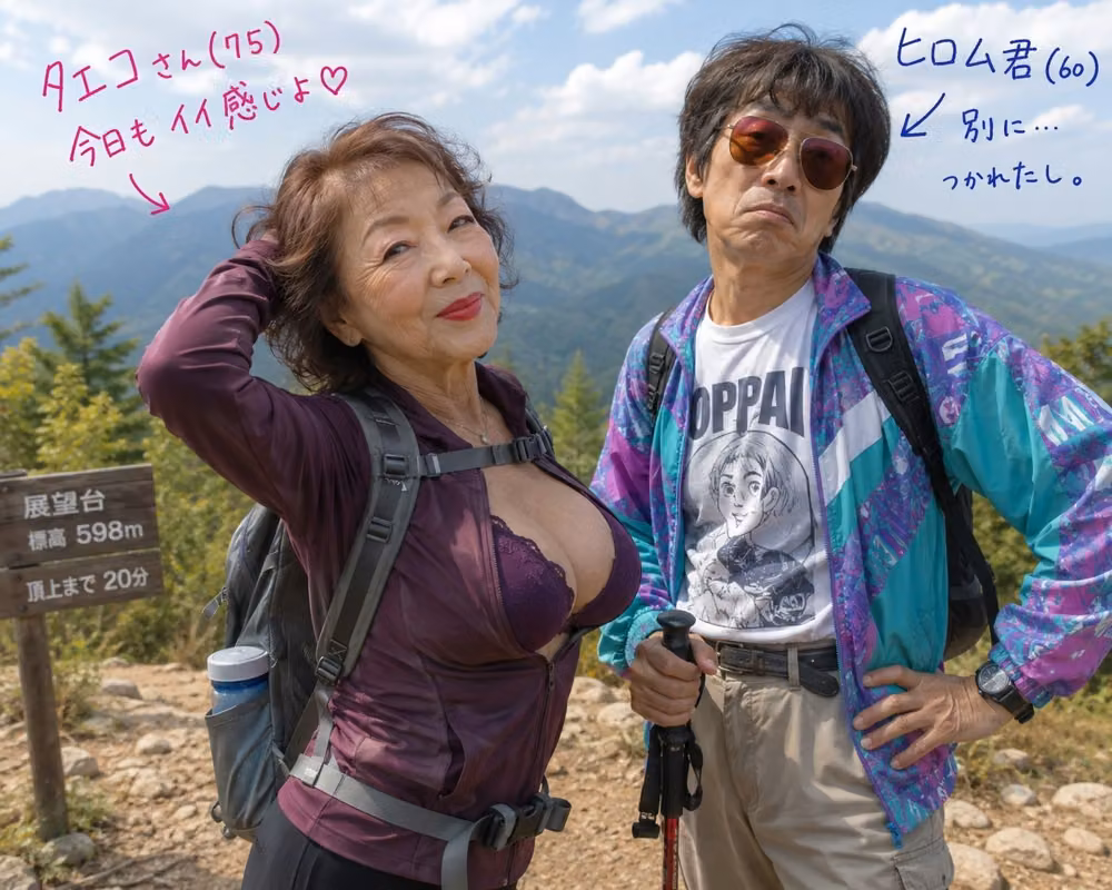 妙子（タエコ）と弘（ヒロム）16 妙子と弘の軽登山編 hitomiエロ漫画raw サンプル画像001