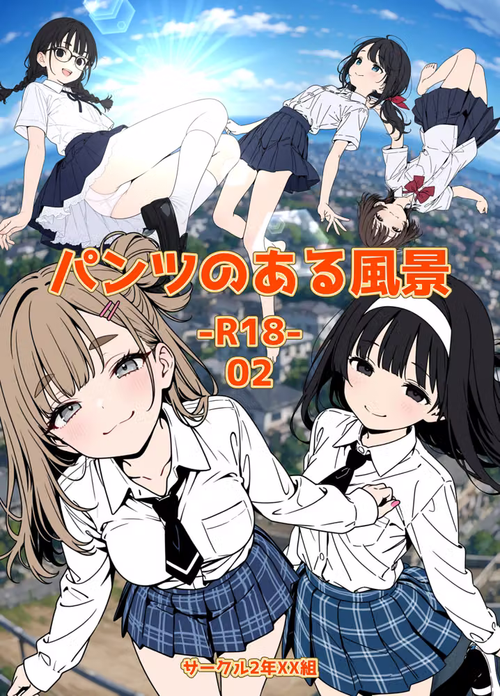 パンツのある風景-R18-02 hitomiエロ漫画raw サンプル画像001