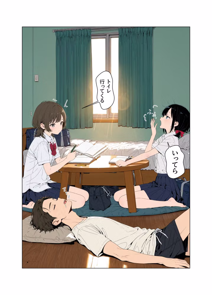 パンツのある風景-R18-02 hitomiエロ漫画raw サンプル画像003