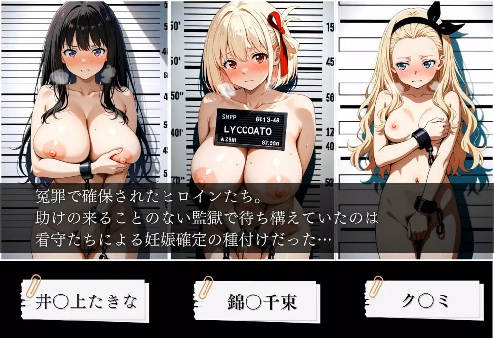 肉便器監獄 冤罪女囚の壊姦記録〜リコ〇ス・リコイル編〜 hitomiエロ漫画raw サンプル画像001