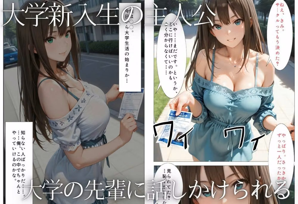 先輩、近くないですか？  距離感の近い美人先輩と純愛イチャラブSEX hitomiエロ漫画raw サンプル画像002
