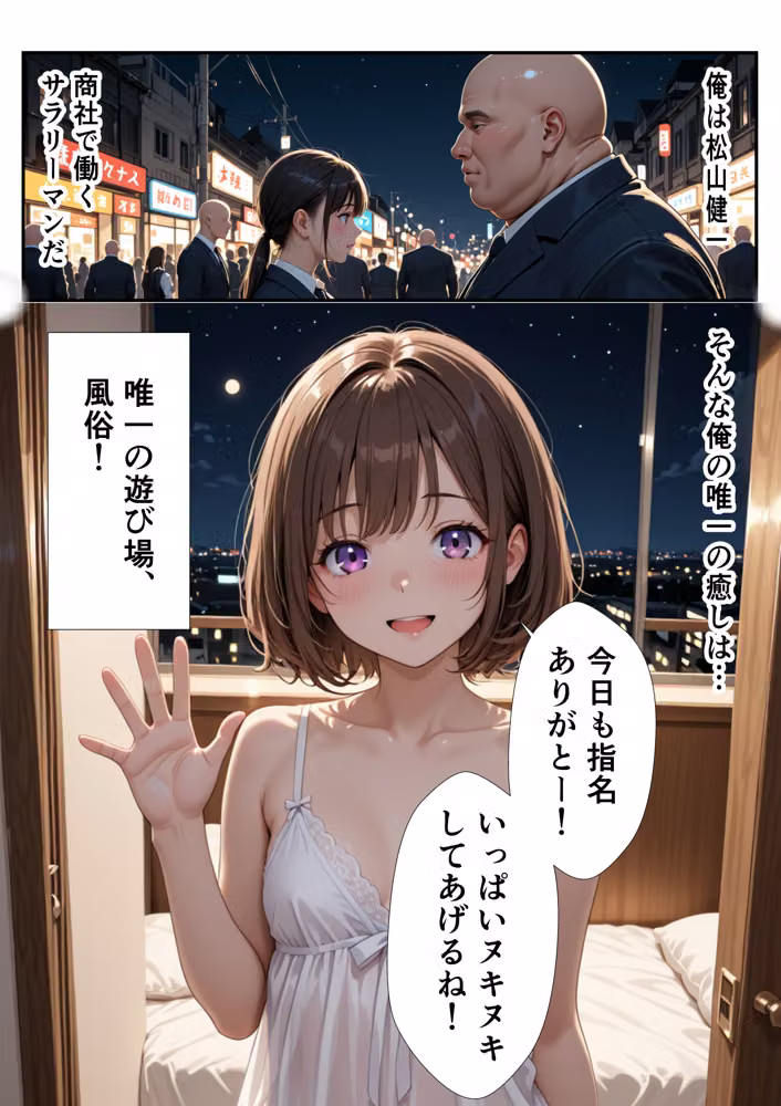 後輩種付け〜風俗嬢の後輩を連続アクメするまで調教して犯しまくる〜 hitomiエロ漫画raw サンプル画像001