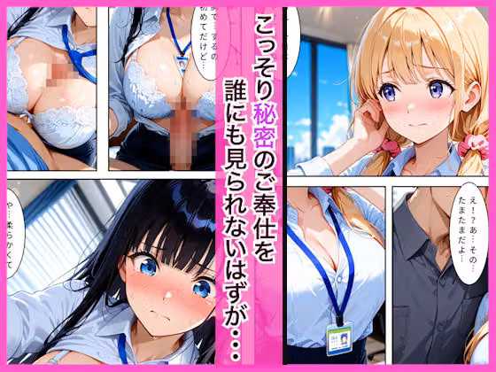 早朝出勤の誰もいないオフィスで巨乳OLに搾精された話 hitomiエロ漫画raw サンプル画像002