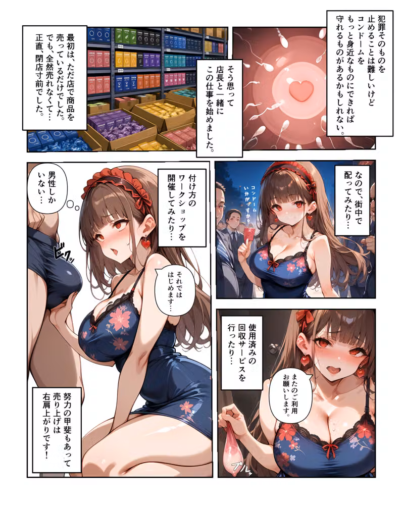 コンドームデリバリー夜華ちゃんの受難 1 hitomiエロ漫画raw サンプル画像003