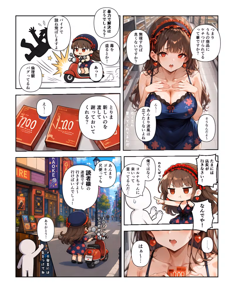 コンドームデリバリー夜華ちゃんの受難 1 hitomiエロ漫画raw サンプル画像005