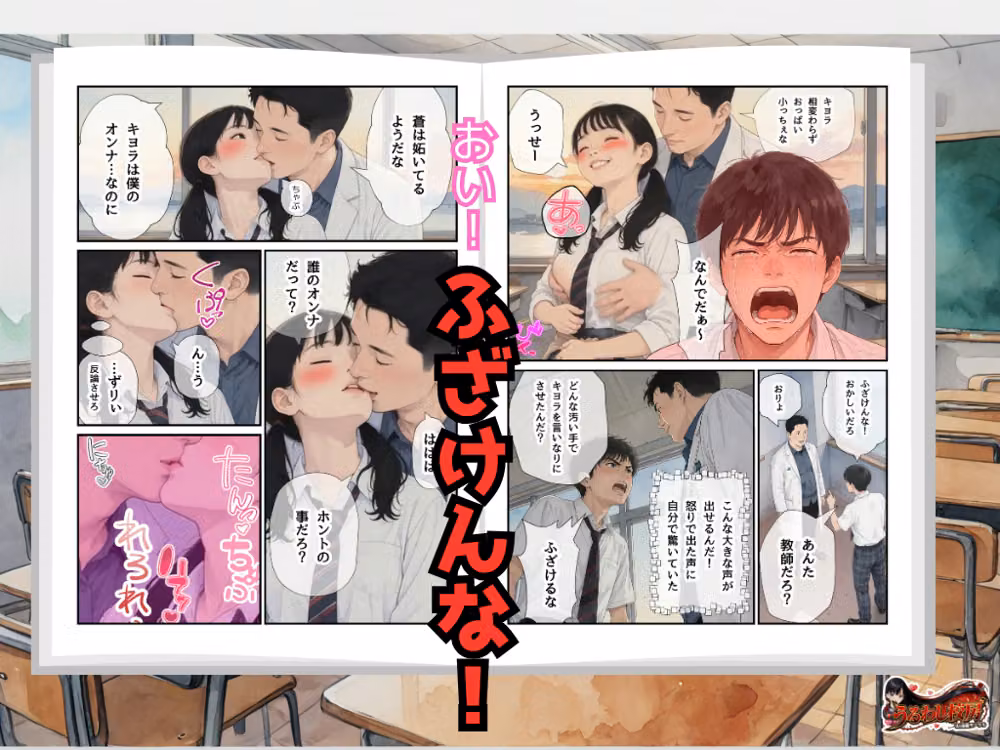 僕の好きなキヨラが58歳理科教師とした事が許しがた過ぎてボクは僕じゃなくなりました hitomiエロ漫画raw サンプル画像039