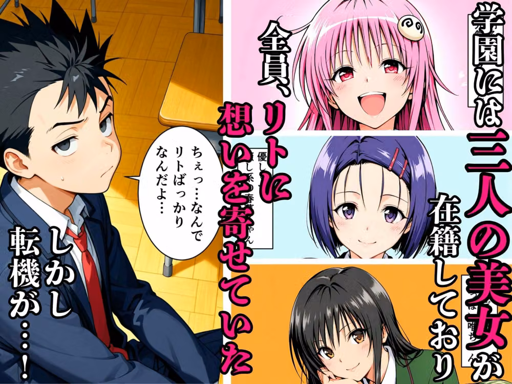 猿山が学園を支配しヒロインを蹂躙する話 hitomiエロ漫画raw サンプル画像002