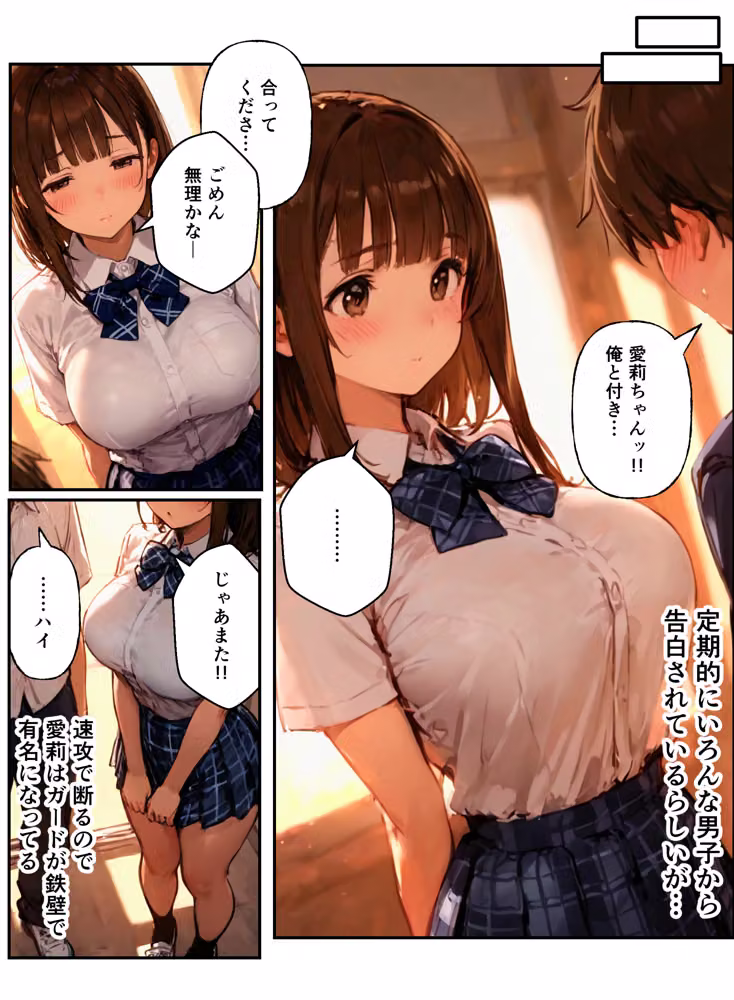 片想いの幼馴染に一軍ギャルとのsexを見られたら嫉妬で生ハメに発展した話 hitomiエロ漫画raw サンプル画像004