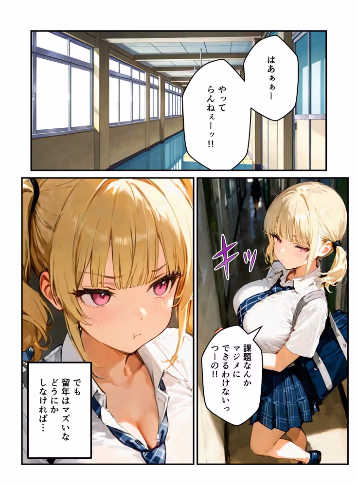 片想いの幼馴染に一軍ギャルとのsexを見られたら嫉妬で生ハメに発展した話 hitomiエロ漫画raw サンプル画像013