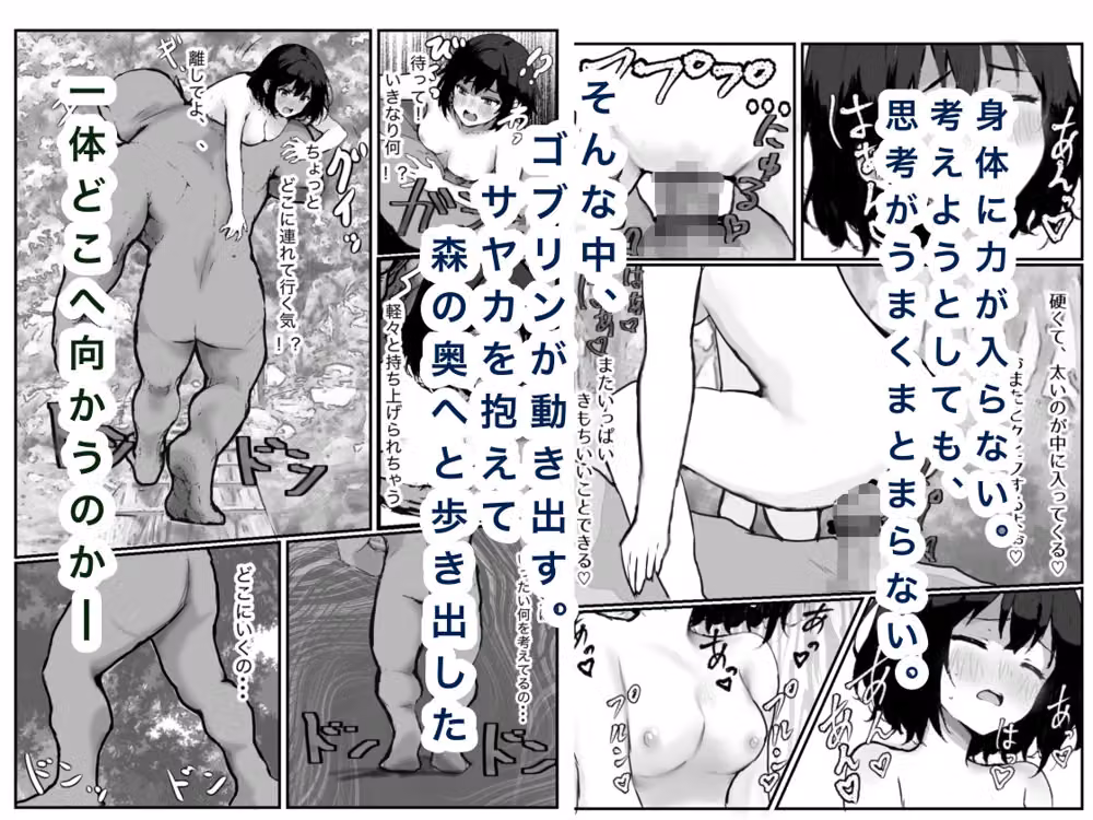 女騎士敗北録〜ゴブリンの森〜2 後編 hitomiエロ漫画raw サンプル画像003