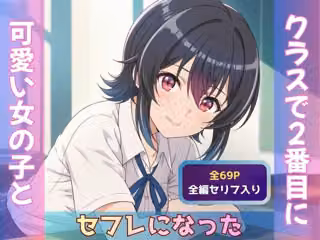 クラスで2番目に可愛い女の子とセフレになった【全ページ台詞あり】