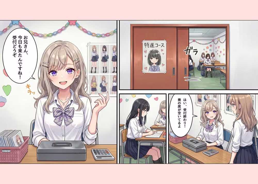 放課後奉仕活動中  放課後は自習室に集合！  Vol2なぎさ hitomiエロ漫画raw サンプル画像009