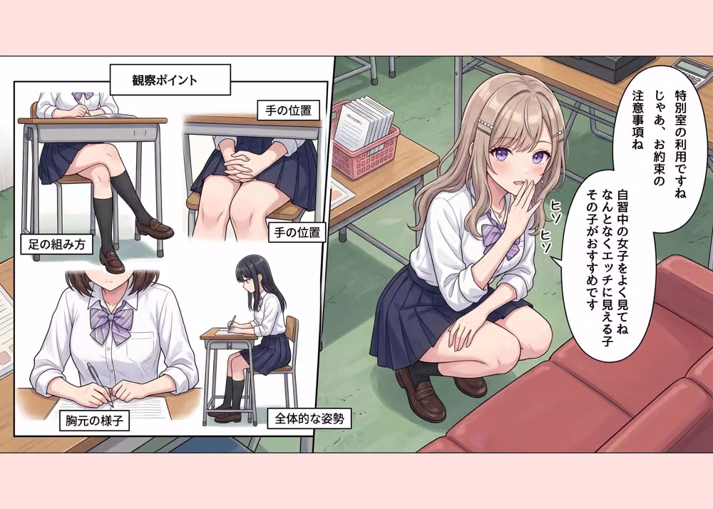 放課後奉仕活動中  放課後は自習室に集合！  Vol2なぎさ hitomiエロ漫画raw サンプル画像011