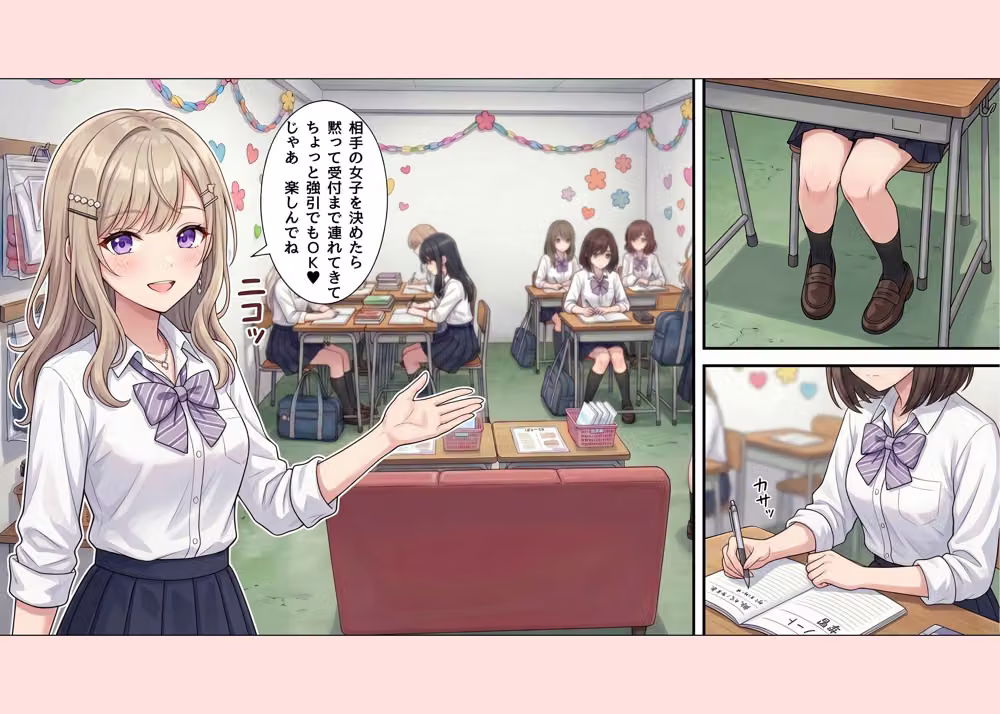 放課後奉仕活動中  放課後は自習室に集合！  Vol2なぎさ hitomiエロ漫画raw サンプル画像014