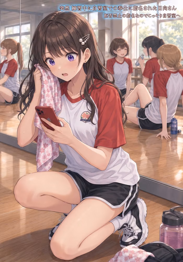 放課後奉仕活動中  放課後は自習室に集合！  Vol2なぎさ hitomiエロ漫画raw サンプル画像088