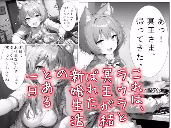 猫娘と自宅で新婚気分 hitomiエロ漫画raw サンプル画像002