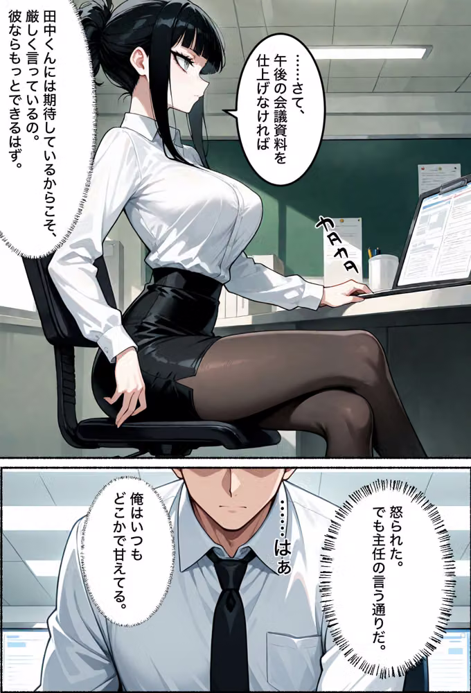 社外秘  これは業務です。真面目な美人上司がメス堕ちするまでの話 hitomiエロ漫画raw サンプル画像002