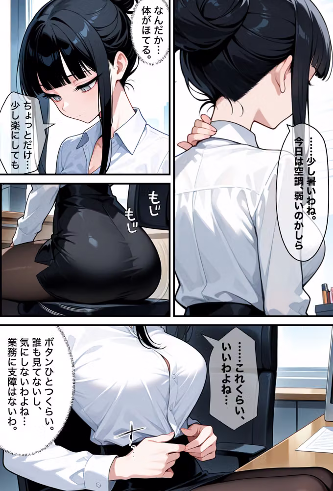 社外秘  これは業務です。真面目な美人上司がメス堕ちするまでの話 hitomiエロ漫画raw サンプル画像006